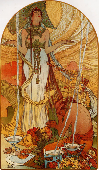 Salammbo Alphonse Mucha